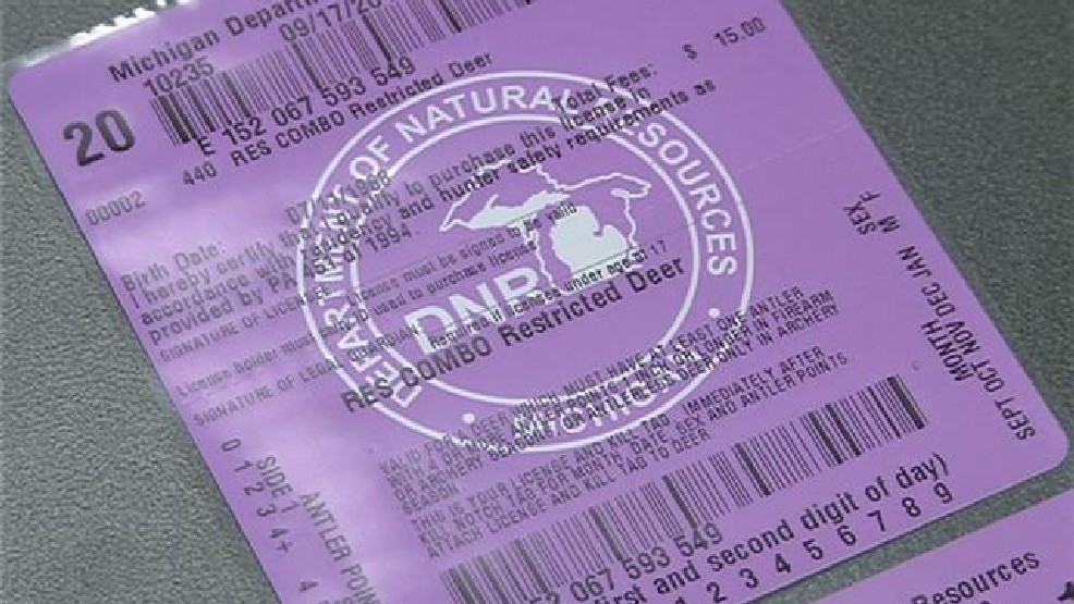 Picture of a fishin license